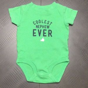 Carter’s Short Sleeve Onesie